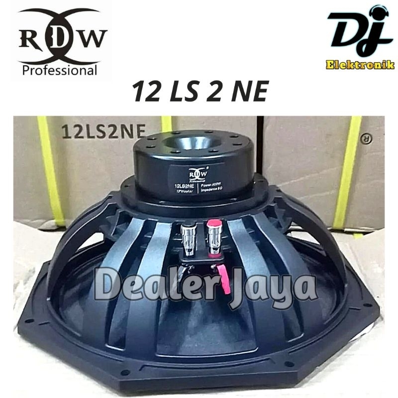 Speaker Komponen RDW 12 LS 2 NE - 12 inch