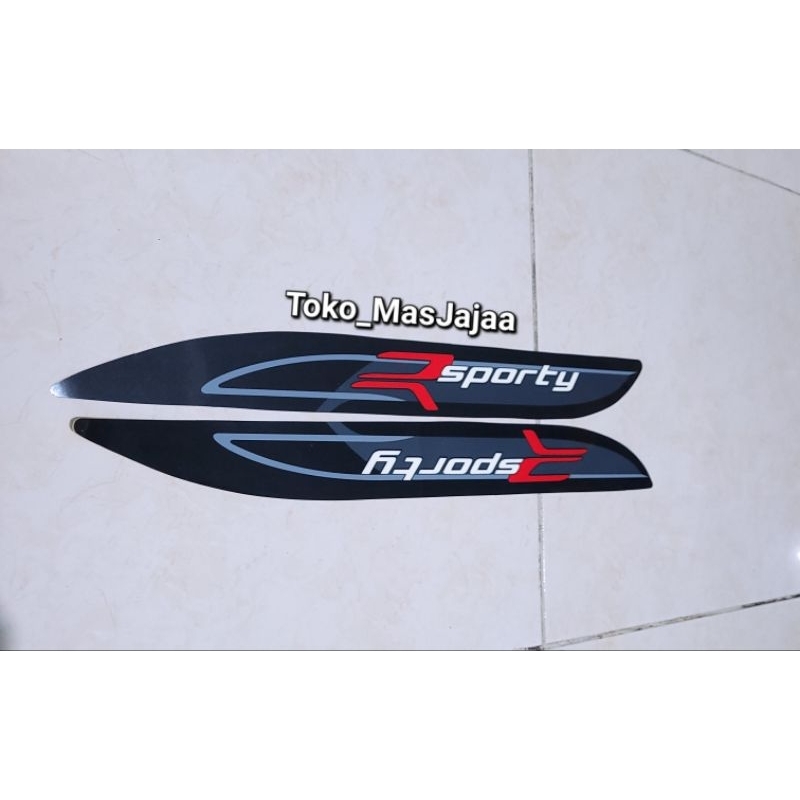 Sticker stiker R sporty / stiker r sporty xenia ori / sticker xenia R sporty