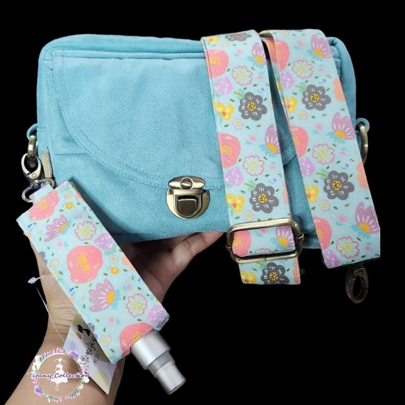 Tas MSB (Mini Sling Bag) dan strap Ayana Tosca by Mamayaya Project (NEW)