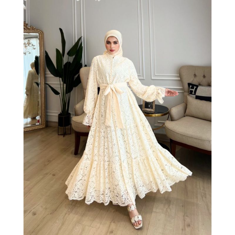 SHELLA SAUKIA | GAMIS BY SHELLA SAUKIA ORIGINAL PRODUK | GAMIS MODERN | GAMIS MUSLIMAH | GAMIS NYAMA