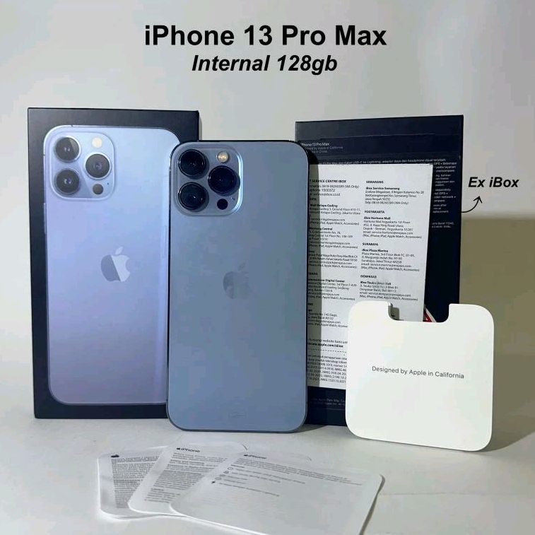 iPhone 13 Pro Max 128GB ex iBox | Original | Fullset