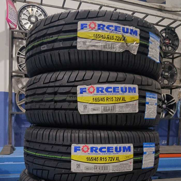 Ban Mobil 165 45 R15 Merk Forceum | Ban Tipis Ring 15