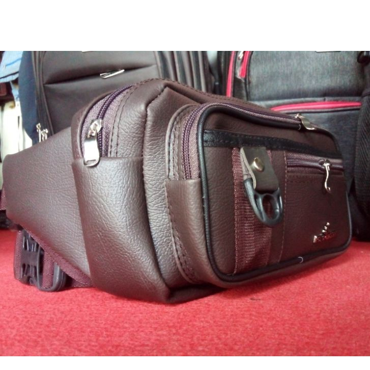 TSP 201 (Real Pict New Produck) "Waterproof" POLO STAR ORIGINAL TAS PINGGANG (SUPER PREMIUM) / TAS S