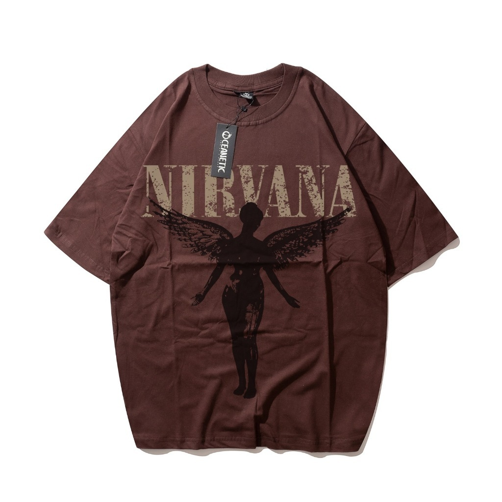 Oceanetic Kaos Band Nirvana Pria Wanita