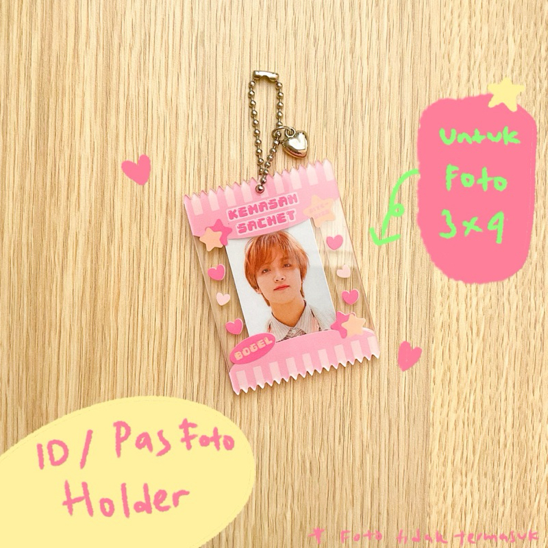 

ID Holder Acrylic | Pas Foto Holder Akrilik | Photo Card holder Cahol