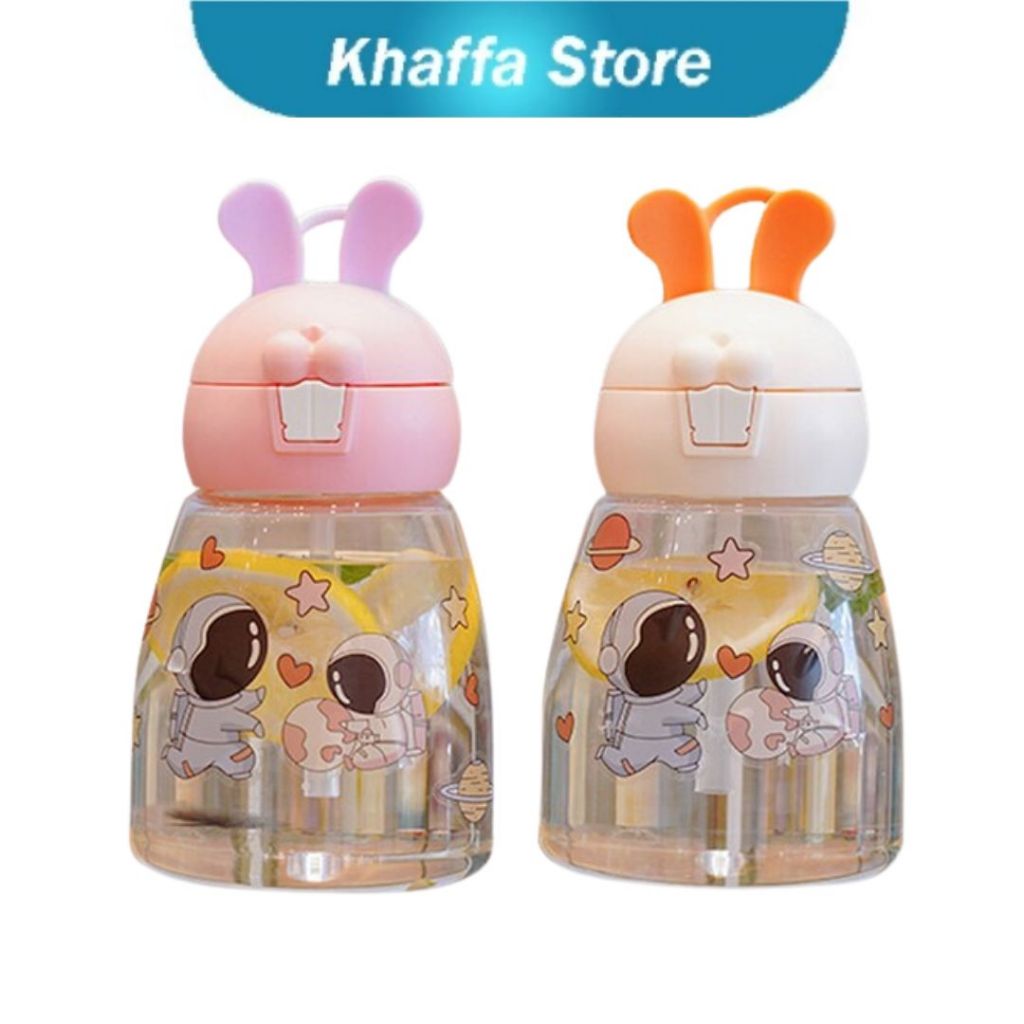 Tempat Minum Anak dengan Sedotan Anti Tumpah / Botol Air Minum Anak PAUD TK