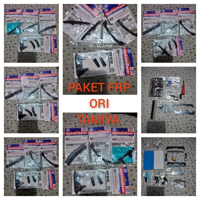 Varian Paket Frp ORI Tamiya Side Damper/Bmax Full Original Tamiya ( ada pilihan variasi ny )