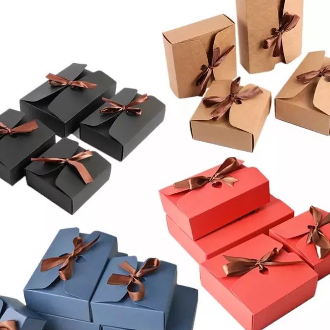 

HJ6 kotak HadiahGift Box Model Pita AtasKotak Kado