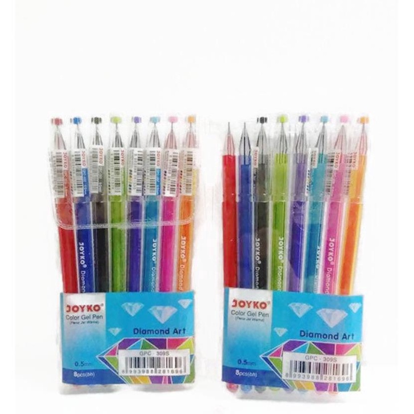 

FG2 Gel Pen GPC39S Diamond Art J oyko 8warna