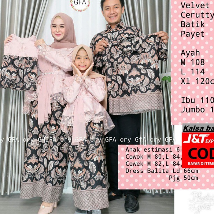 Beli Dengan Percaya Baju Batik Couple Kebaya Keluarga Set Pakaian Keluarga Sarimbit Batik Kebaya Brokat Keluarga Seragam Batik Keluarga Kebaya Keluarga Big Size Jumbo Kebaya Anak Kebaya Ibu Baju Couple Kebaya Keluarga Modern Couple Batik Kebaya Keluarga
