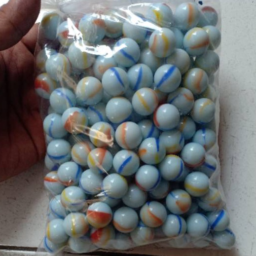 KP8 Kelereng susu 1 kg gundu motif susu Guli susu