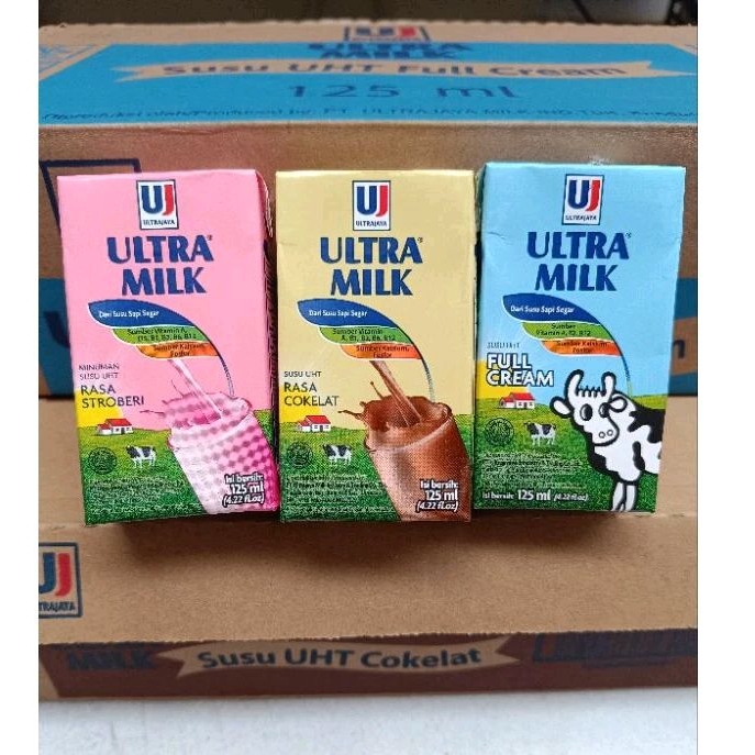 

SUSU ULTRA MINI 125ml ISI 40 / SUSU UHT ULTRA / SUSU ULTRA