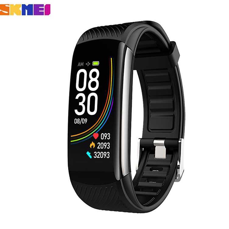 PROMO AWAL TAHUN SKMEI Smartwatch Sport Heart Rate Thermometer for Android iOS  C6TSKMEI Smartwatch 