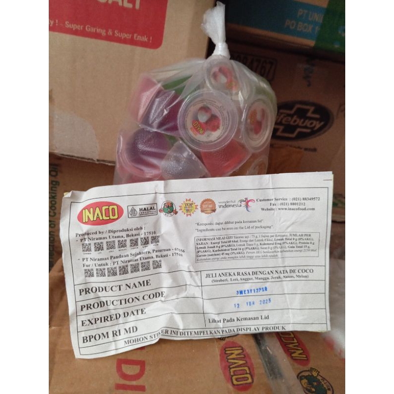 

inaco jelly mix buah