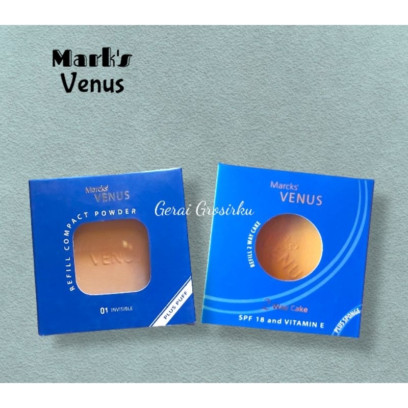 Marcks Venus REFFIL Compact Powder & 2 Way Cake