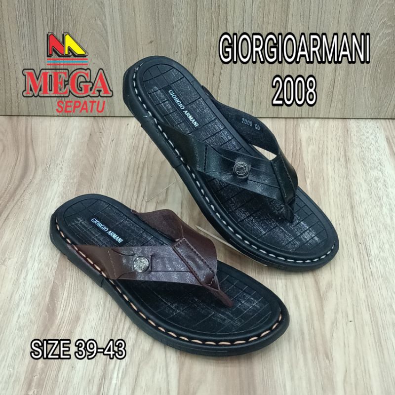 SANDAL PRIA TERBARU MEREK GIORGIO ARMANI 2008