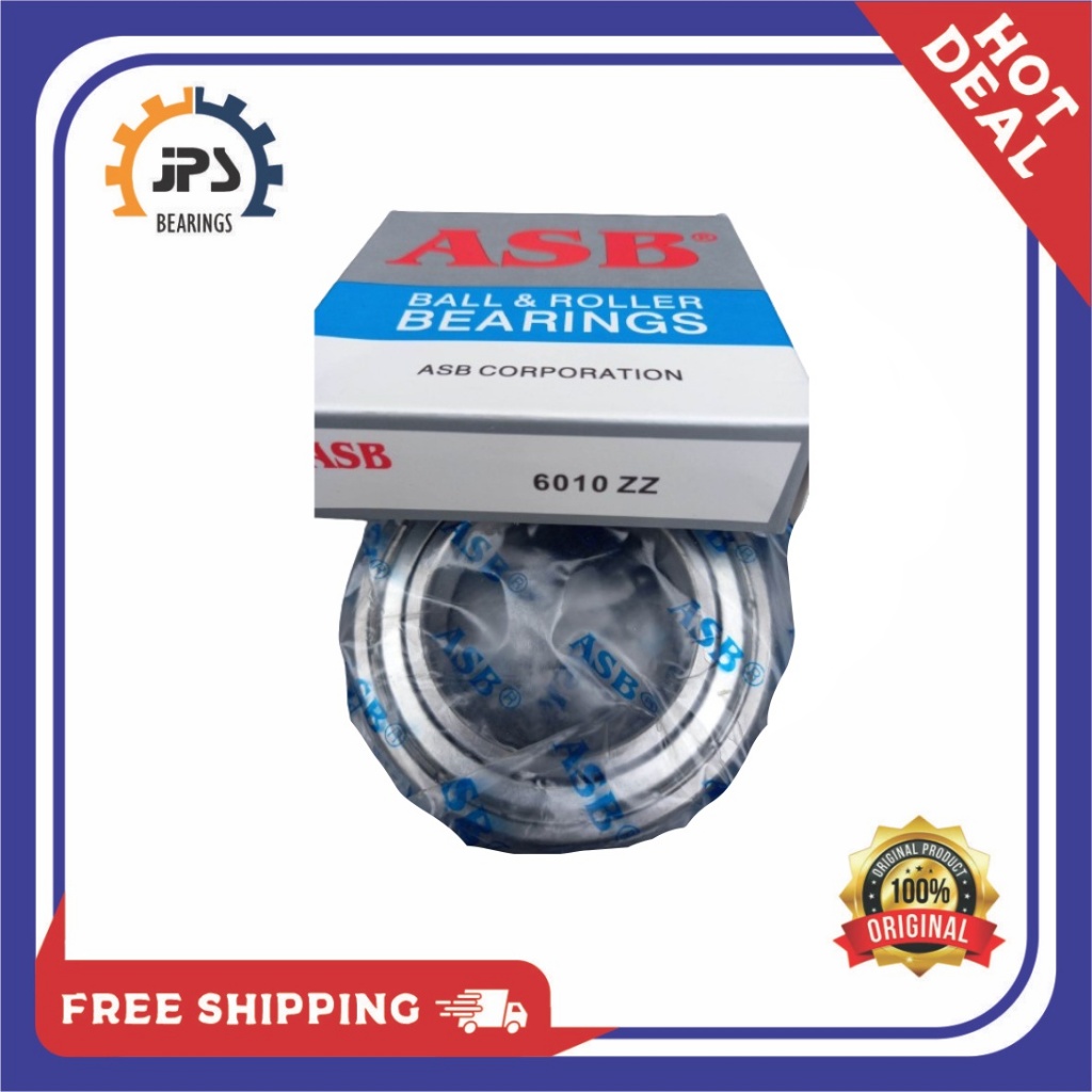 Leker Bearing 6010 ZZ ASB