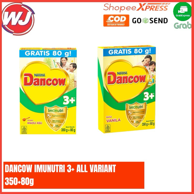 

DANCOW 3+ SUSU BUBUK ALL VARIANT 350+80g