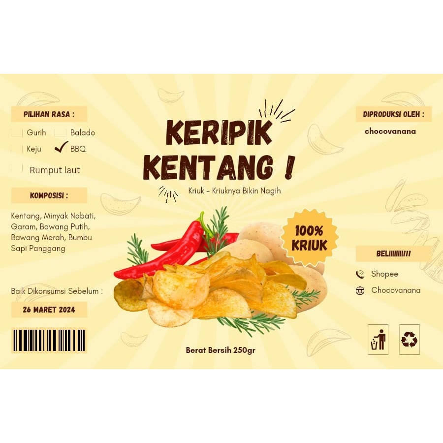 

keripik kentang