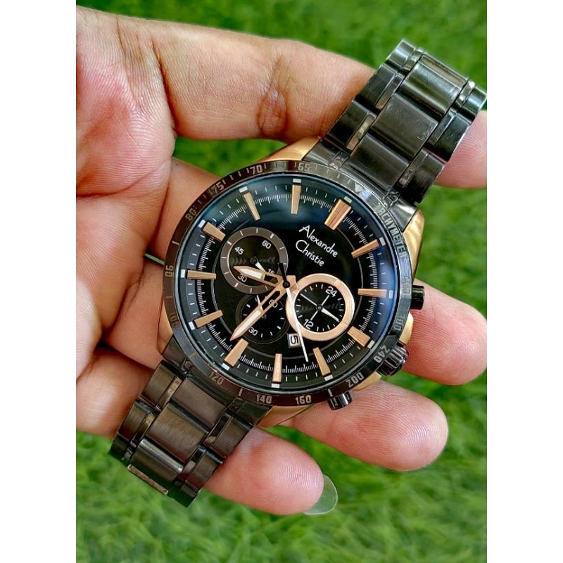 JAM TANGAN ALEXANDRE CHRISTIE 6451MC SECOND PRELOVED ORIGINAL
