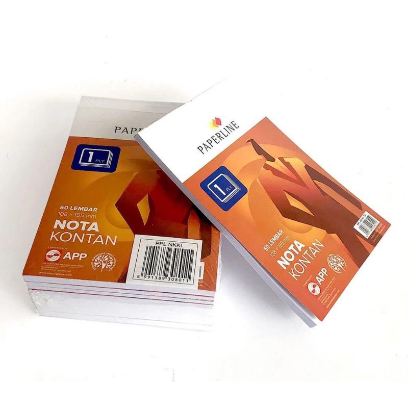 

Paperline Nota K1 Kecil isi 10 Pcs