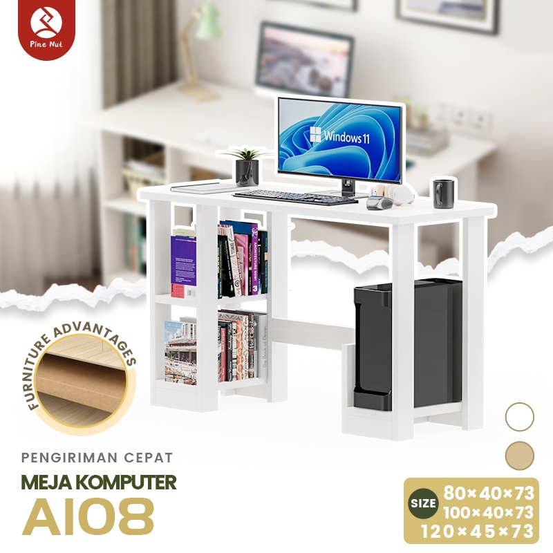 PINENUT Meja Gaming / Meja komputer / Meja PC