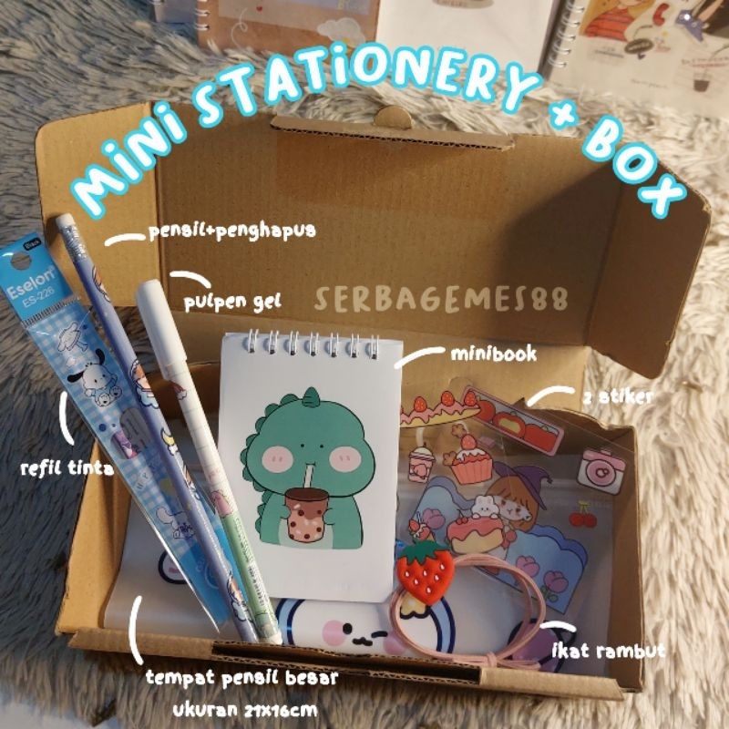 

serbagemes88 - HAMPERS KADO ALAT TULIS 7 IN 1 LENGKAP / KADO GIFT BIRTHDAY/ STATIONERY UNTUK HADIAH / ALAT TULIS SET / STATIONERY UNTUK HADIAH / PAKET ALAT TULIS / KADO UNIK LAKI LAKI PEREMPUAN / ALAT SEKOLAH / PERALATAN BELAJAR / KADO ULANG TAHUN