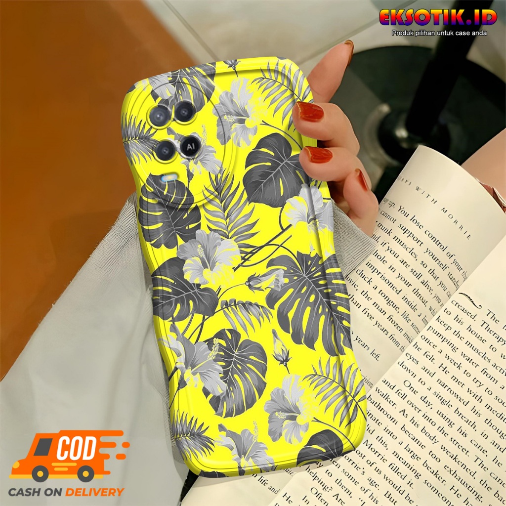 Case Oppo A54 Gelombang - Casing Oppo A54  - Silikon Oppo A54  - Softcase Oppo A54  - Kesing Oppo A5