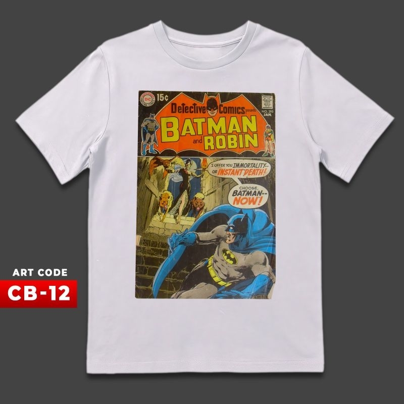 kaos vintage Marvel comic batman