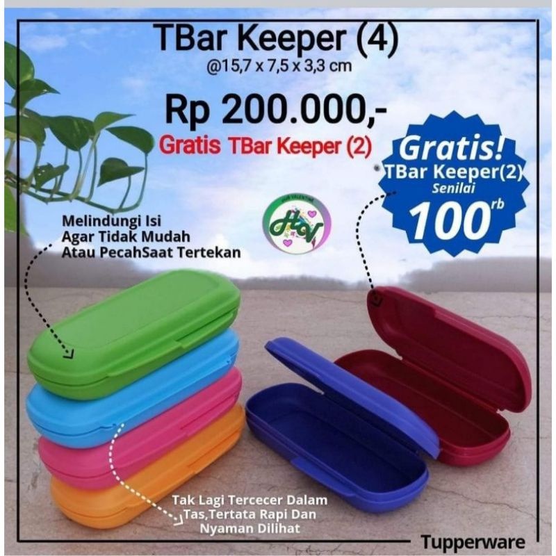t bar Tupperware