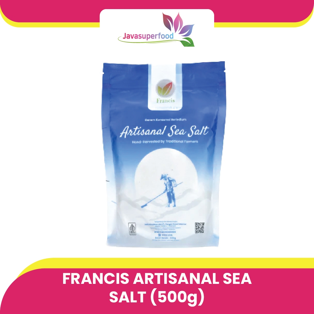 

rancis Artisanal Sea Salt / Garam Laut Artisanal 500g