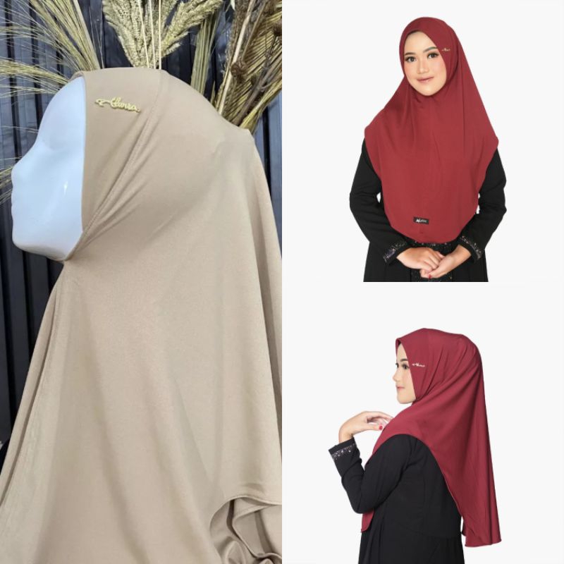 Hijab malaysia Alwira non ped, hijab jersey tebal, hijab raya,hari raya,kerudung alwira,jilbab