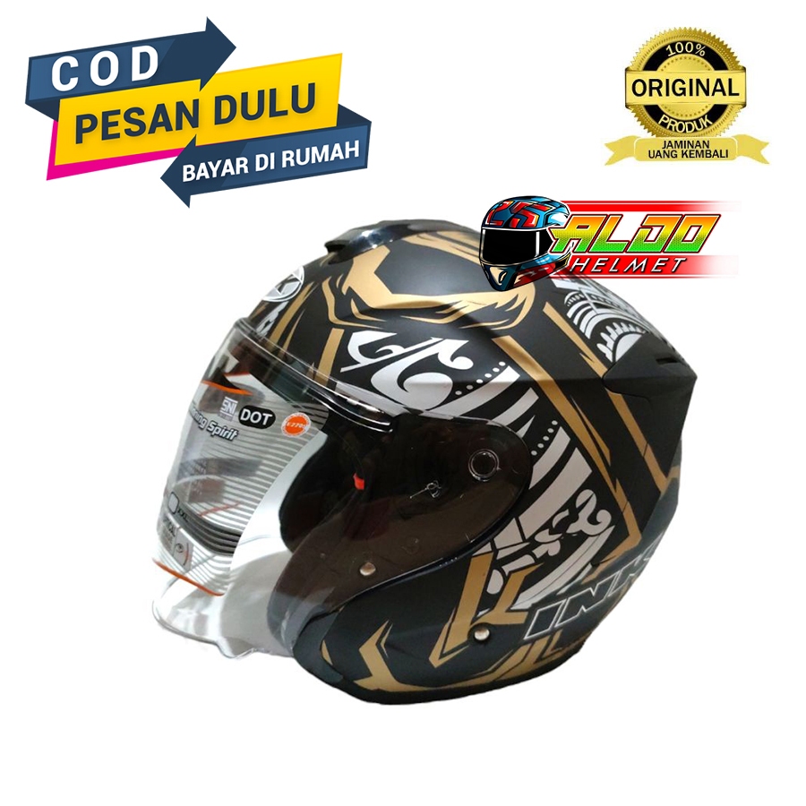 INK HELM INK DYNAMIC MOTIF #3 BLACK DOFF GOLD ORIGINAL HELM INK DYNAMIC TERLARIS