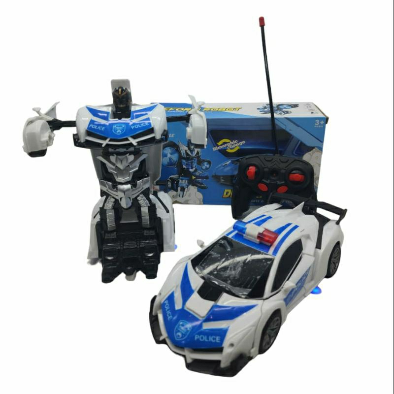 MAINAN ANAK MOBIL REMOTE CONTROL/MAINAN ANAK MOBIL BALAP BISA BERUBAH JADI ROBOT