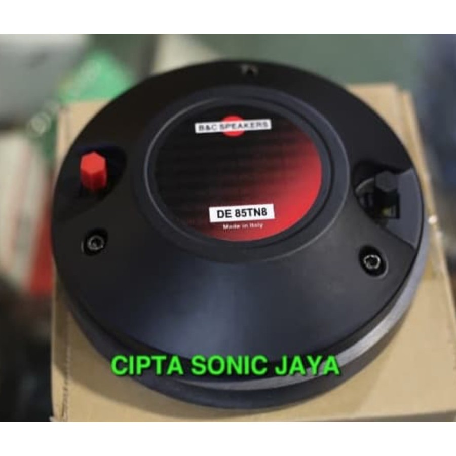driver tweter profesional VC 3 inch model B&C DE85TN / DE85 TN / DE 85 TN0