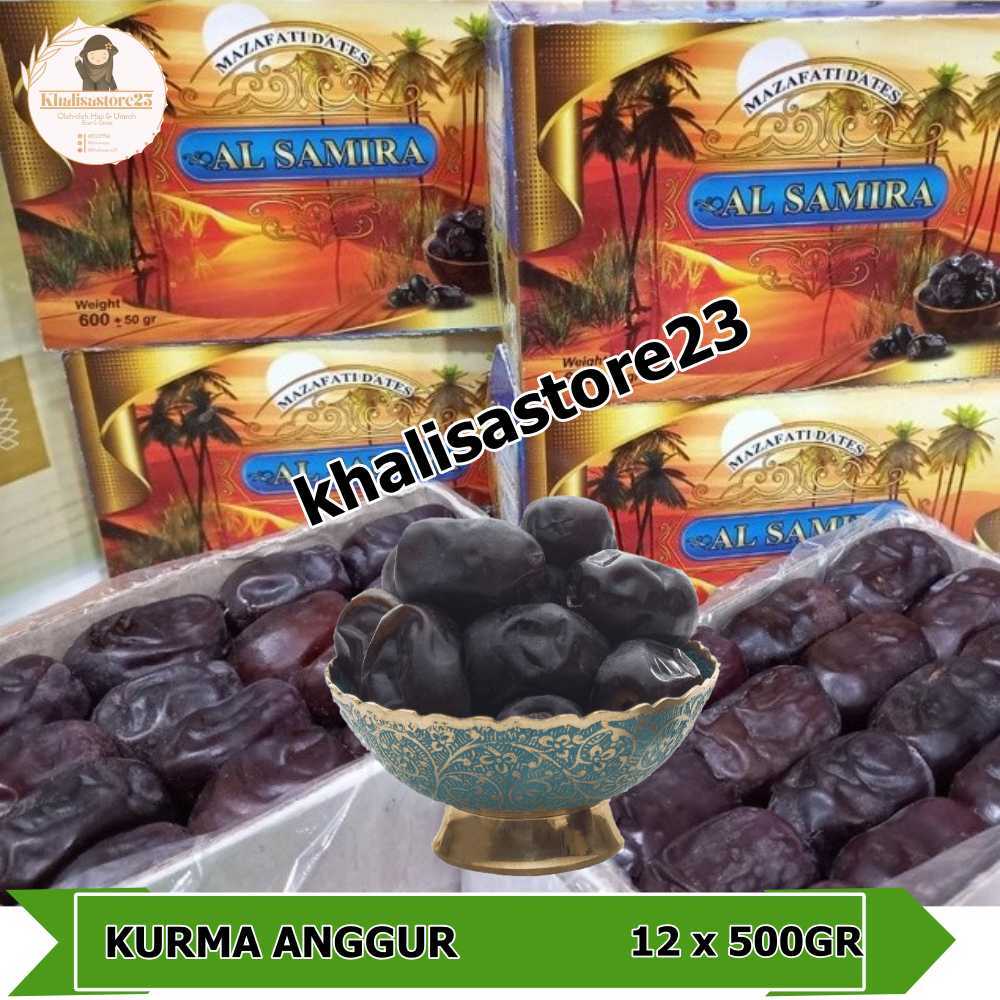 

KURMA BAM /KURMA ANGGUR /KURMA MADU 12 X 500GR