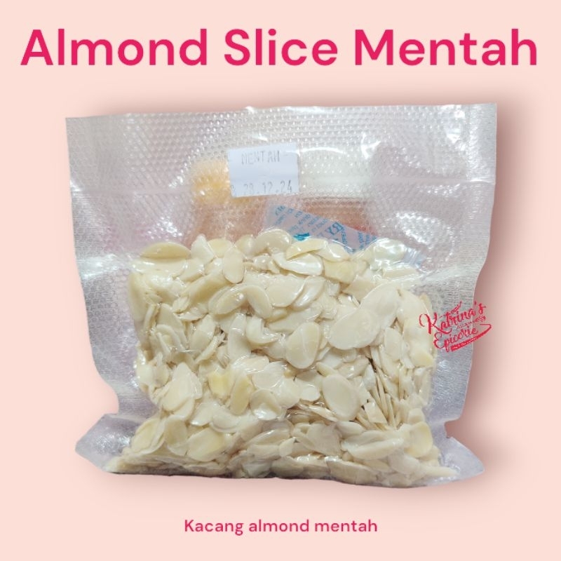 

Almond Nut Slice Powder 100Gram - KACANG ALMOND MENTAH DAN MATANG