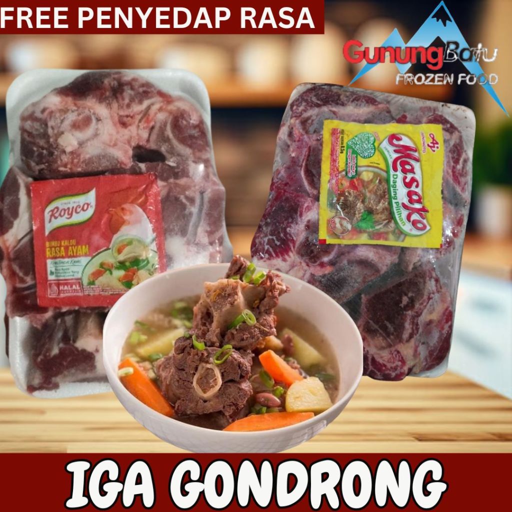 

IGA GONDRONG 500 GR & 1 KG FREE PENYEDAP RASA