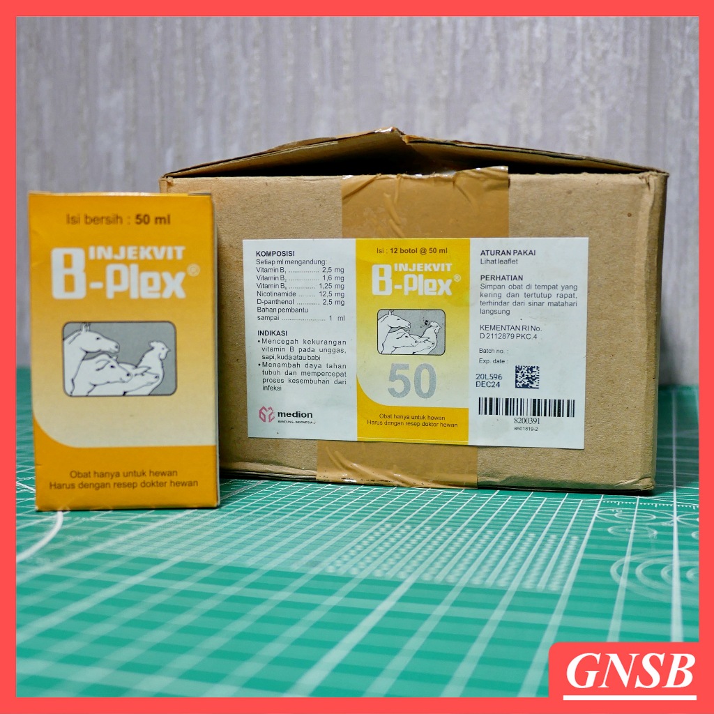 INJEKVIT B-PLEX 50ML VITAMIN B KOMPLEK AYAM