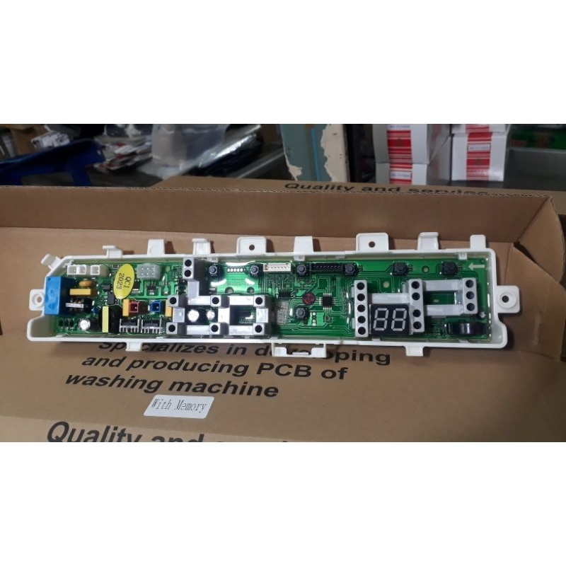 ModuL mesin cuci Dc92-02019B samsung 7 tombol