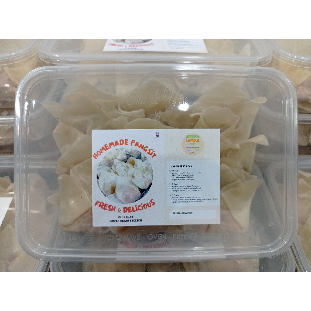

Lapaque Pangsit Ayam Goreng & Rebus Frozen