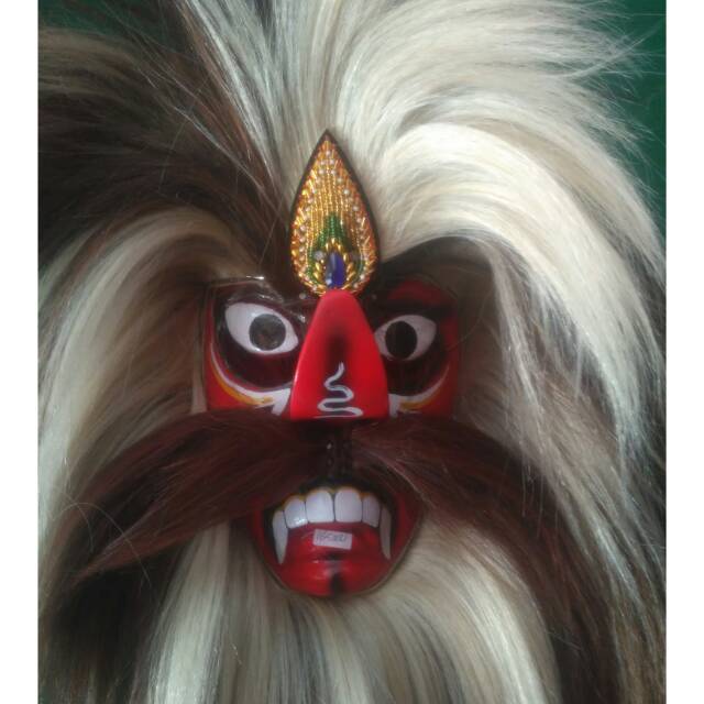 TOPENG GANONG super kualitas/TOPENG BUJANG GANONG GANONGAN HIGH QUALITY BULU SINTETIS ALUS BAGUS