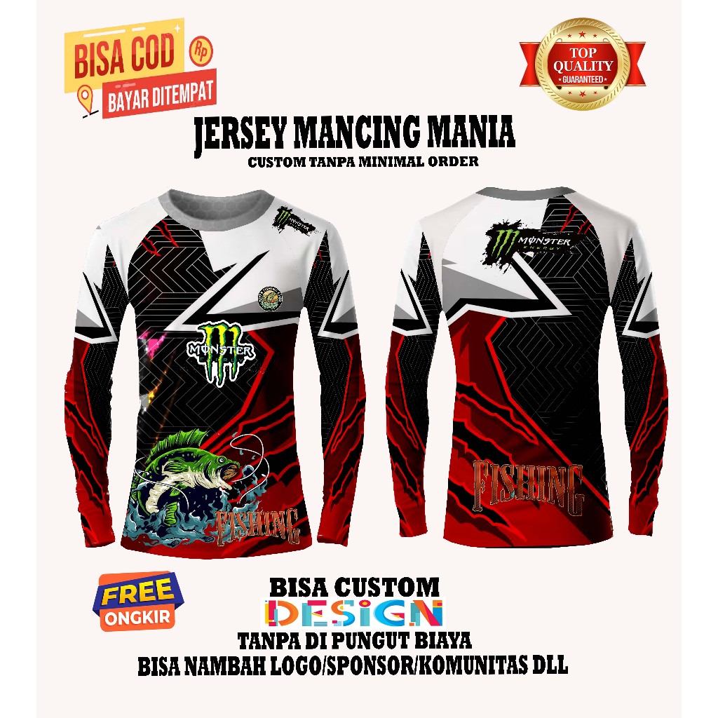 JERSEY/KAOS MANCING BAJU MANCING FULL PRINTING