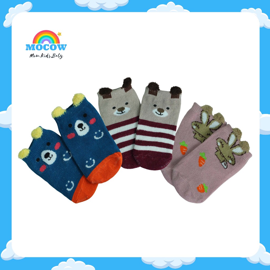 kaos kaki carter bayi /CARTERS Kaos Kaki Bayi Newborn ANTI SLIP Baby Boy Girl Perempuan dan Laki lak