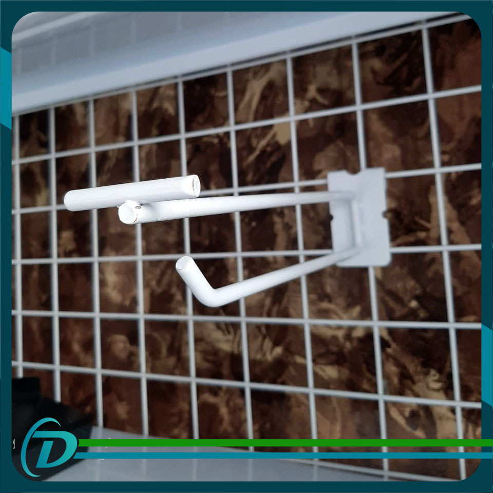 Hook Ram - Double Hook - Gantungan Mesh - Cantolan Tebal 5 mm