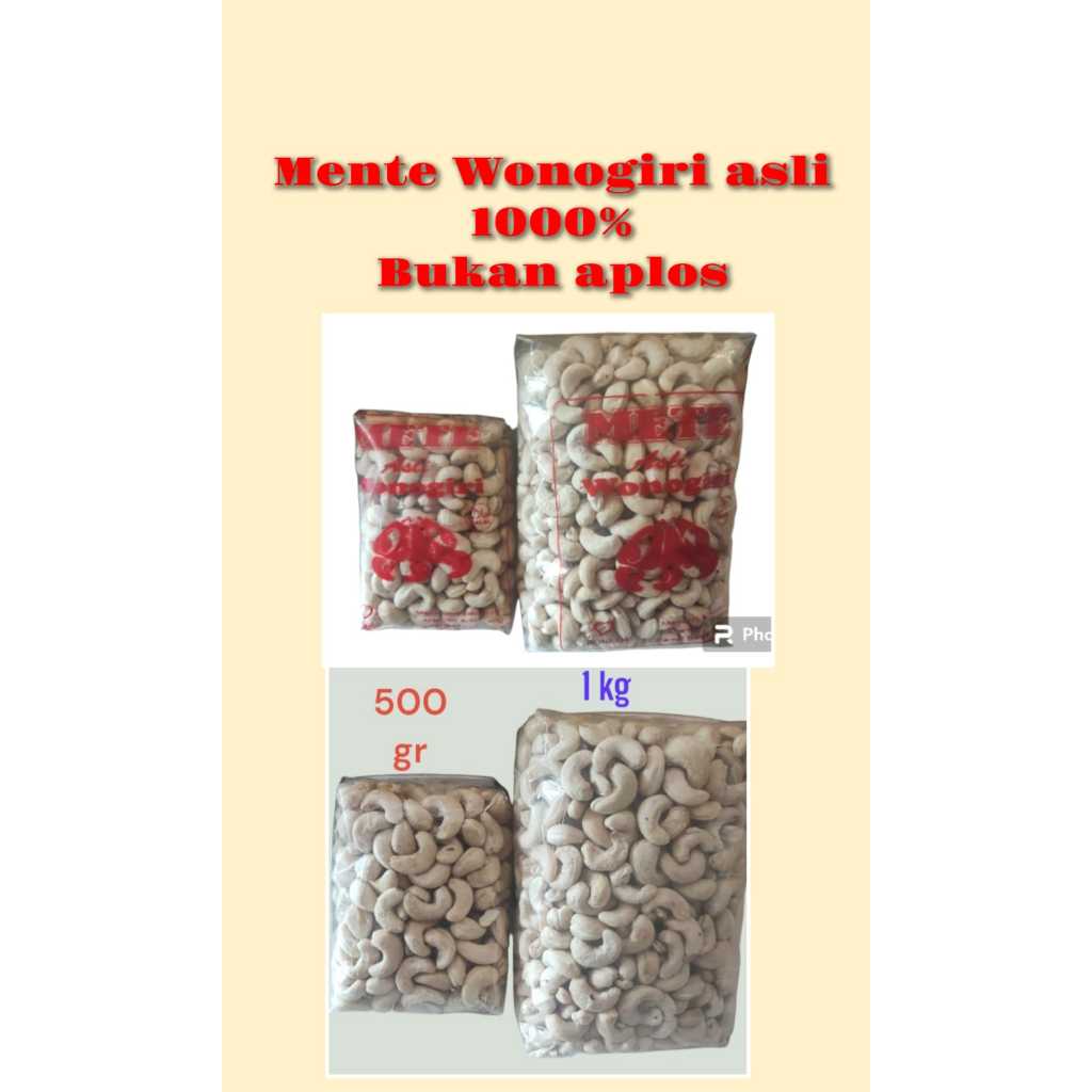 

MENTE MENTAH WONOGIRI ASLI PREMIUM