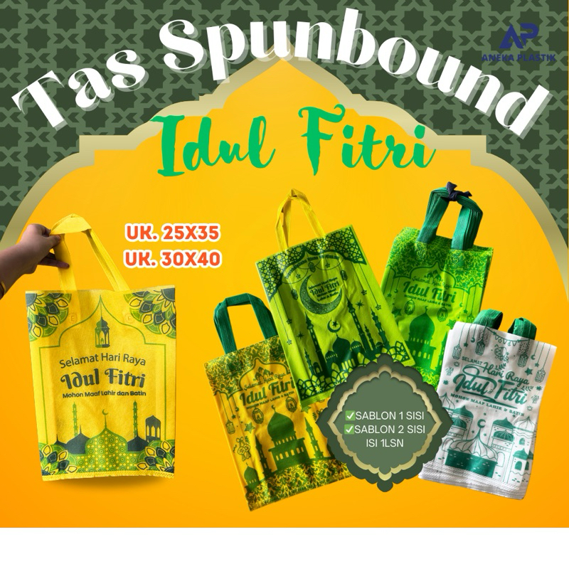 

TAS SPUNBOUND IDUL FITRI TAS LEBARAN TAS HAMPERS SABLON IDUL FITRI