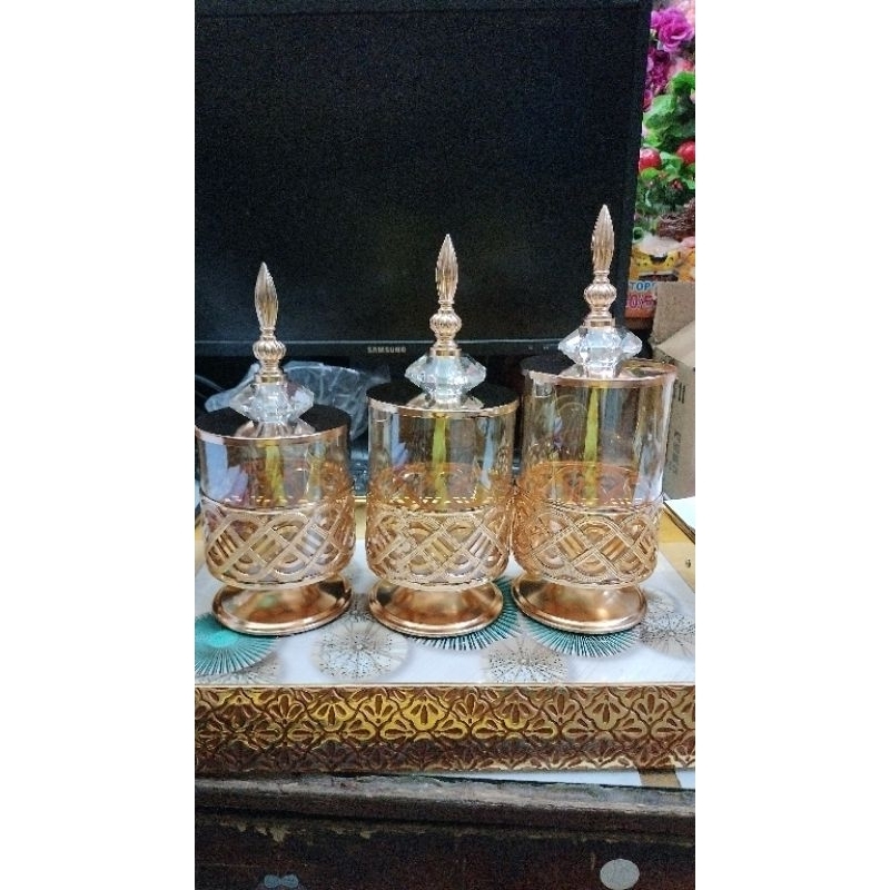 toples kaca turki 1set isi 3/toples turki