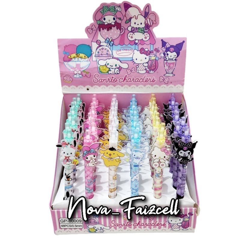 

1 Pcs Pulpen / Pen Cetek Karakter Sanrio Bulpoin Premium