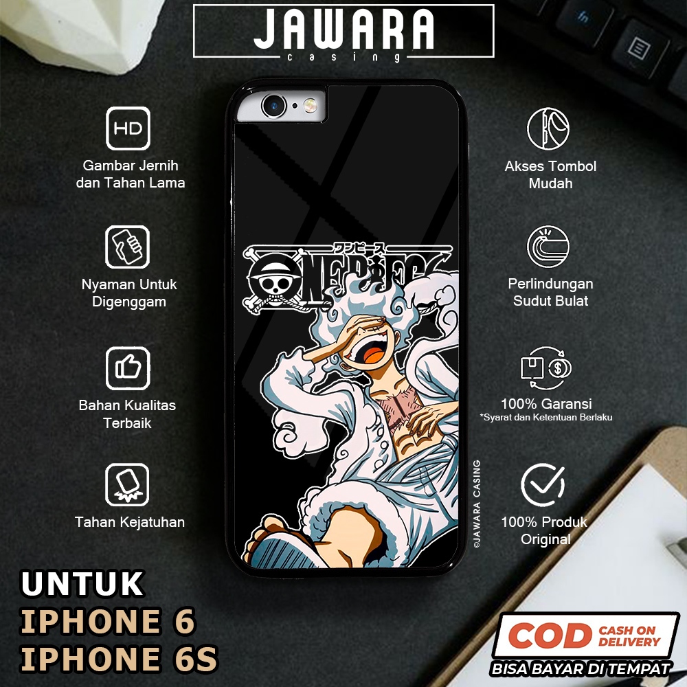 Case iPhone 6 6S Casing iPhone 6 6S [GEAR5] Premium Glossy Case Hp iPhone Jawara Casing Hp iPhone 6 